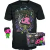 Image de Funko, T-shirt, POP! & Tee : What If (L) Killmonger Blacklight EXM, Noir, (L)