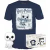 Image de Funko Harry Potter POP! & Tee Figurine Vinyle & T-Shirt Set Hedwig Taille XL