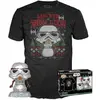 Image de Funko Star Wars The Mandalorian POP! & Tee set figurine et T-Shirt Holiday Stormtrooper(MT) (M)