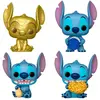 Image de Funko Stitch Holiday 2024 Pocket POP! porte-clés vinyle pack de 4 Dreidel Box 4 cm