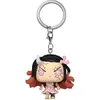 Image de Funko, Porte-clés, Demon Slayer: Kimetsu no Yaiba POP! Vinyl Schlüsselanhänger 4 cm Nezuko(Demon Form) Display (12), Multicolore