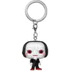 Image de Funko, Porte-clés, Saw Pocket POP! Vinyl Schlüsselanhänger 4 cm Billy the Puppet Display (12), Multicolore, Rouge, Blanc, Noir