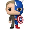 Image de Funko Marvel POP! Vinyl Figur Split- Captain A/Steve R 9 cm