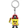 Image de Funko, Unisexe, Porte-clés, The SpongeBob Movie (2025) POP! Vinyl Schlüsselanhänger 4 cm SpongeBob SquarePants Display (12), Transparent, Jaune