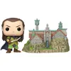 Image de Funko Der Herr der Ringe POP! Town Vinyl Figur Elrond & Rivendell 9 cm