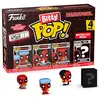 Image de Funko Blister 4 figurines Bitty POP Marvel Deadpool Bathtime