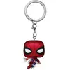 Image de Funko, Unisexe, Porte-clés, Spider-Man: Brand New Day présentoir porte-clés Pocket POP! Spider-Man (Metallic) 4 cm (12), Transparent