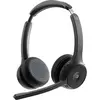 Image de Cisco 722 Casque double oreillette sans fil USB-A (Sans fil, USB-A, Cisco), Casque micro de bureau, Noir