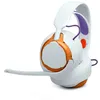 Image de Casque gaming multiplateforme filaire JBL Quantum 250 Blanc et Orange