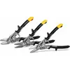 Image de ToughBuilt, Coupe-boulons + pince coupante diagonale, Set de ciseaux à tôle, 3 pcs.