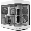Image de Hyte Y60 (ATX, E-ATX, ITX, mATX), Boîtier PC, Blanc, Noir