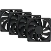 Image de Hyte FA12 120mm PWM Fan 4 Pack [PITCH BLACK]