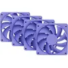 Image de Hyte FA12 120MM CASE FANS TARO MILK 4PK (120 mm, 4x), Ventilateur PC, Violet