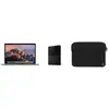 Image de Apple MacBook Pro 15.4" Retina avec Touch Bar 256 Go SSD 16 Go RAM Intel Core i7 quadricoeur à 2.6 GHz Gris Sidéral + Disque Dur Externe WD My Passport pour Mac 1 To Noir + Housse MW Noire et Blanche pour MacBook Pro Retina 15"