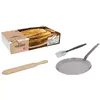 Image de de Buyer Fête des crêpes, Poêle + casserole, Gris