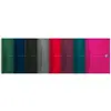 Image de Oxford, Cahier + bloc-notes, Cahier Essentials A4 Ligné 7mm 180 Pages Reliure Intégrale Couverture Carte Coloris Assortis (A4, À rayures)