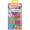 Image de Paper Mate, Stylo, Paper:Mate stylo fibre Flair RETRO, étui de 16 pièces (16x)