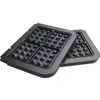 Image de Plaques gaufres pour griddler GR4NE Cuisinart GR030E Anthracite / Chromé