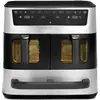 Image de Cuisinart TriZone Air Fryer with 3 baskets 13.2L, Friteuse, Gris, Noir, Argent