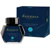 Image de Waterman, Cartouche de rechange + encrier, Flacon d'encre (Turquoise, 1 pcs)