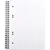 Image de Rhodia, Cahier + bloc-notes, Rhodiactive Greenbook petits carreaux 5/5, A5+, perf.6 trous, papier recyclé 90g FSC - Noir (A5, Couverture souple)