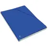Image de Elba, Porte-documents, Chemise à rabats Alpina, DIN A4, carton, bleu en carton brillant 0,5 mm, avec élastique pour (A4, 10x)