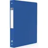 Image de Elba, Classeur, Classeur à anneaux Memphis, 40 mm, 4 anneaux, bleu pour DIN A4, pour env. 200 feuilles, en PP rigide (A4, 40 mm)