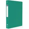 Image de Elba, Classeur, Classeur à anneaux Memphis, 40 mm, 4 anneaux, vert pour DIN A4, pour env. 200 feuilles, en PP rigide (A4, 40 mm)