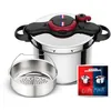 Image de Autocuiseur Seb P4624926 Cocotte-minute® ClipsoMinut'® Cocotte à la Française 9 L Inox et Noir