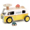Image de Vilac Vélo d'équilibre en bois « Camionnette avec garage »