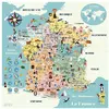 Image de Vilac Frankreichkarte magnetisch (Français)