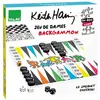 Image de Vilac Jeu de dames / Backgammon - Keith Haring