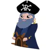 Image de My Mandarine, Autocollants, Autocollants à motifs Story 2 en 1 Set Pirates (91 Autocollants)