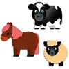 Image de Djeco, Autocollants, Sticker für die Kleinen Bauernhoftiere (62 Autocollants)