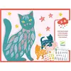 Image de Djeco Basteln mit Papier Katzen