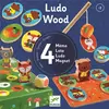 Image de Djeco Magnetspiel Ludo Wood (Anglais, 1 Joueur)