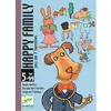 Image de Djeco Jeu de cartes Happy Family (mult) (Allemand, Anglais, Français, Italien, 2 - 5)