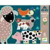 Image de Djeco Puzzle géant Honoré et ses amis 9/12/15 pièces (36 pièces)