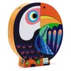 Image de Puzzle silhouette Djeco Coco le Toucan 24 pièces Orange