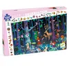 Image de Puzzle d'observation La Forêt Enchantée Djeco 100 pièces