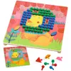 Image de Djeco Jeu éducatif Mosaico animo (mult) (Allemand, Anglais, Français, Italien)