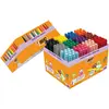 Image de Bic, Écriture + dessin, Feutre de coloriage KIDS Visacolor XL, boîte de 144 pièces (144x)