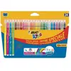 Image de Bic, Écriture + dessin, Feutres de coloriage Kid Couleur Fluo 921360 assortis 24 pièces (20+4) (24x)
