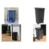 Image de EDA, Récupérateurs d'eau de pluie + réservoirs enterrés, Regentonne RECUP DECO, 150 Liter, anthrazit aus Kunststoff, UV-beständig, 50% recyceltes Material (150 l)