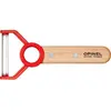 Image de Opinel Le Petit Chef Éplucheur pour enfants, Économe, Rouge