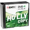 Image de Emtec DVD-R 4,7GB 16x Slim (10) (10x), Support de données optiques