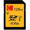 Image de Emtec Kodak SDXC Card Class 10 (128 Go, SDXC, U3, UHS-I), Carte mémoire, Noir, Jaune