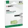 Image de Emtec Clé USB D250 Mini 2.0 (64 Go, USB-A), Clé USB, Noir