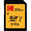 Image de Kodak SD 256GB UHS-I U3 V30 Ultra (256 Go, SDXC, U3, UHS-I), Carte mémoire, Noir, Orange