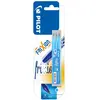 Image de Magni, Cartouche de rechange + encrier, Mine de rechange Frixion Ball 0,7mm, bleu clair, 3 pièces (Bleu clair, 0.40 mm, 3 pcs)